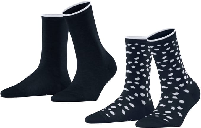 Esprit Sokken Irregular Dot 2-Pack