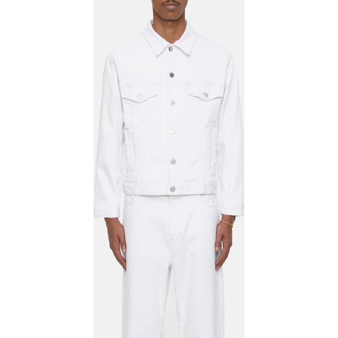 Closed Denim Jacket Ivory Taglia: M | Giacche di jeans Outlet | Uomo | Bianco