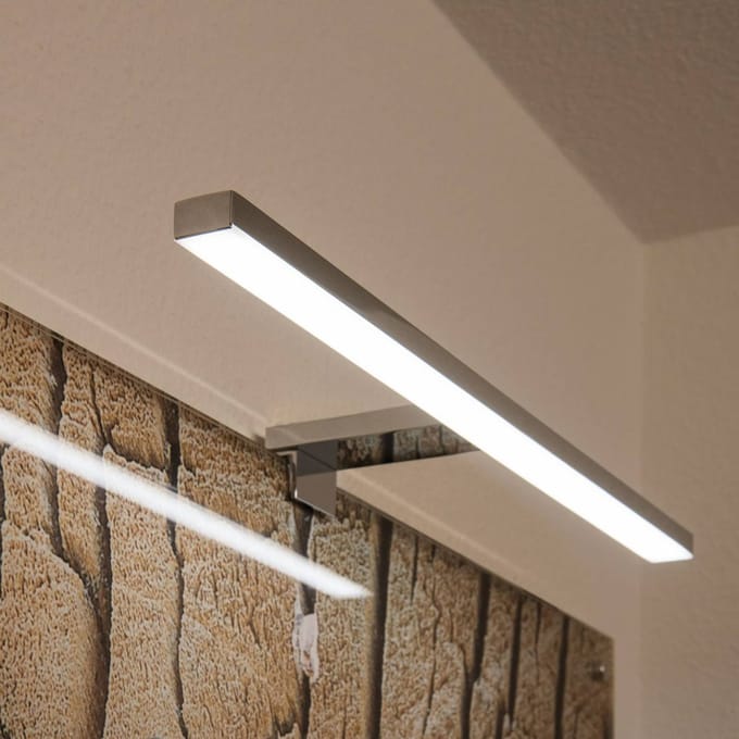 SLV LED wandlamp KLEMME breedte 50cm chroom