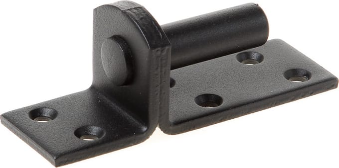 GB plaatduim zwart 16x45mm
