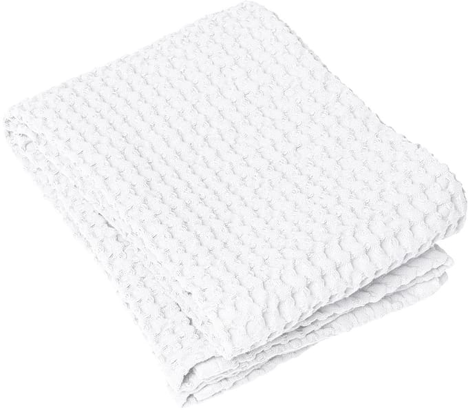 Caro Badtextiel White | 50 x 100 cm | Wit | Katoen