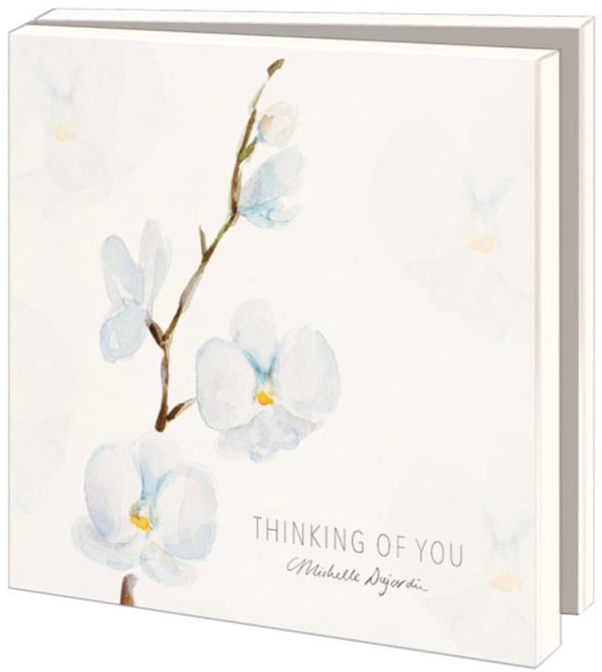 Kaartenmapje Thinking of you Michelle Dujardin 10 stuks