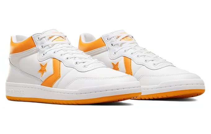Converse Fastbreak Pro Mid 'Wit Lichtgeel' 35 orange