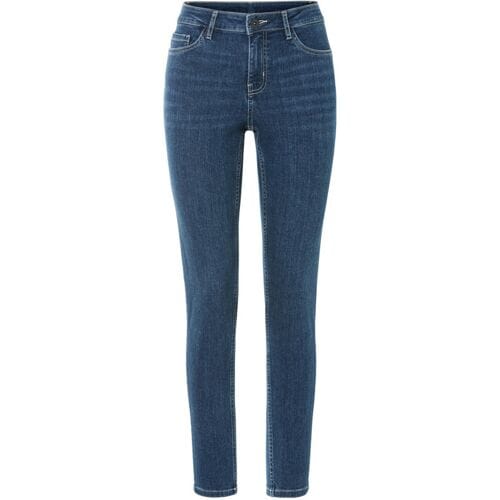 ESMARA Dames push-up jeans - Super skinny fit (Blauw, 36)