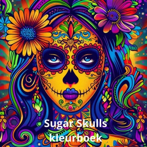 Sugar Skull Kleurboek - Tajesa For you