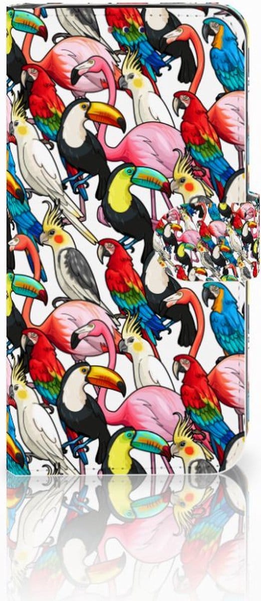 Samsung Galaxy A10 Telefoonhoesje met Pasjes Birds