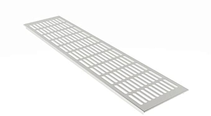 Ventilatierooster Aluminium 130mm x 400mm in Diverse Kleuren