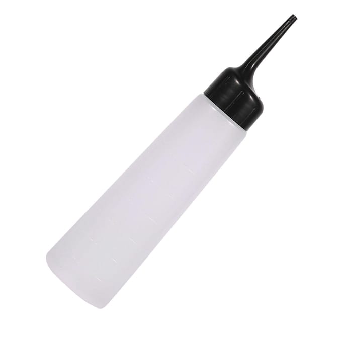 Salon de Coiffure Grande Capacité Récipient Rechargeable Vaporisateur Pot à Shampooing white