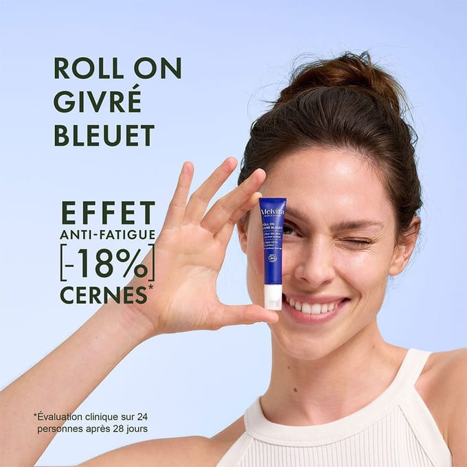 MELVITA Roll-On Frosty Kornblume 10 Roller