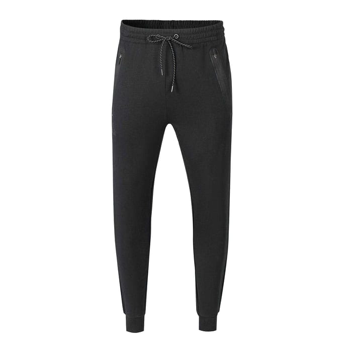 Kappa Heren Polycotton Logo Joggingbroek (Zwart)