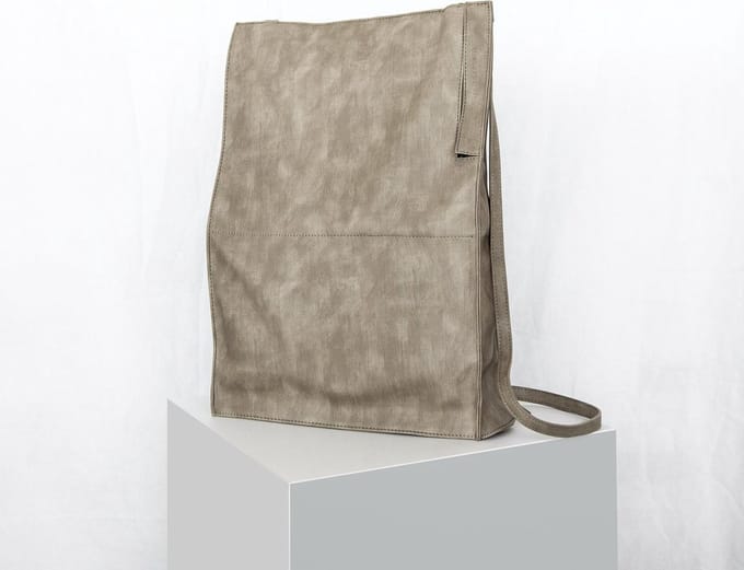DesignNest FoldBag - Laptoptas - Beige