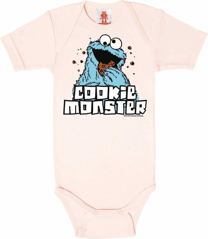 Logoshirt Body Krümelmonster - Sesamstrasse