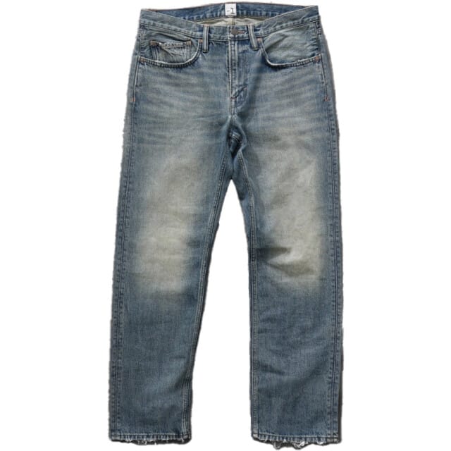 -1 Nordic Jeans Mid authentic relaxed leg deep blue