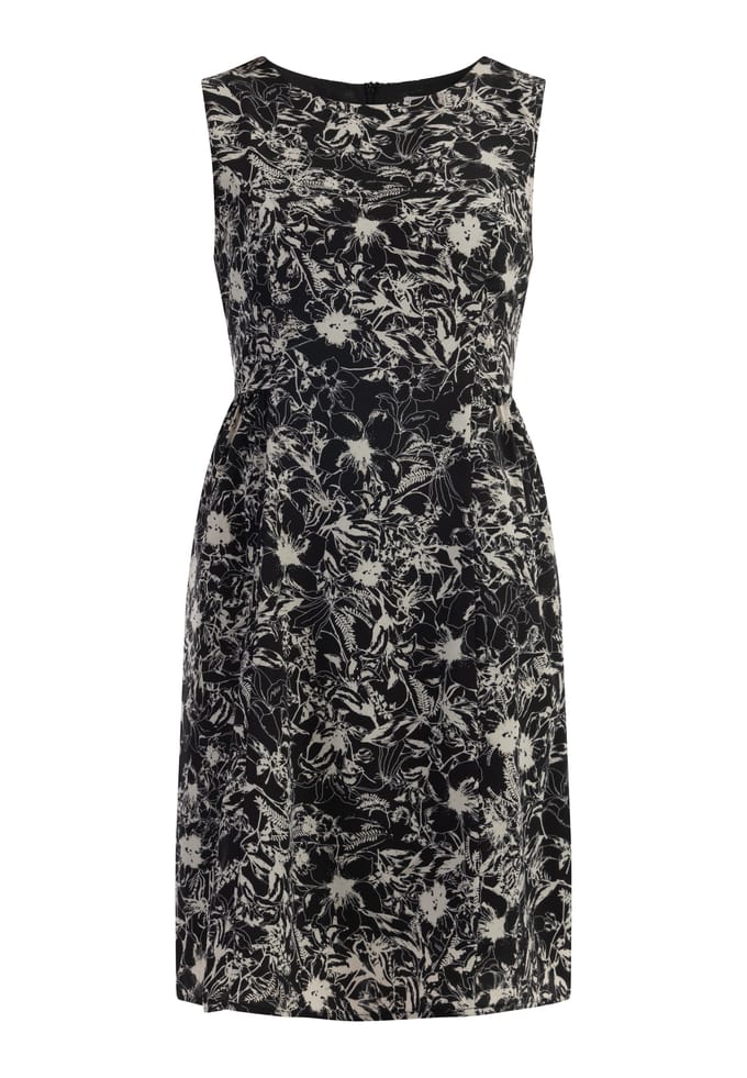 usha Midi-jurk met retroprint