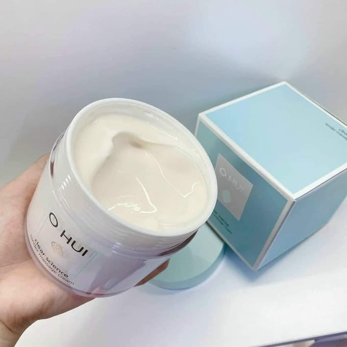 O HUI Clear Scince Crème de Massage Douce 230ml Magasin de Luxe Coréen white
