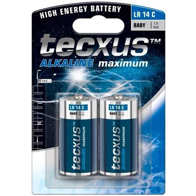 Tecxus Alkaline Maximum C Batterijen