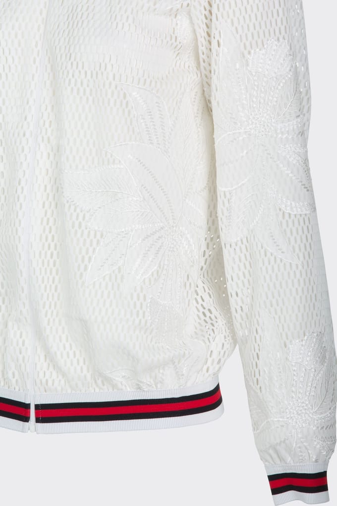 Anne Fontaine Harald Moon White Taglia: 40 | Bomber Outlet | Donna | Bianco