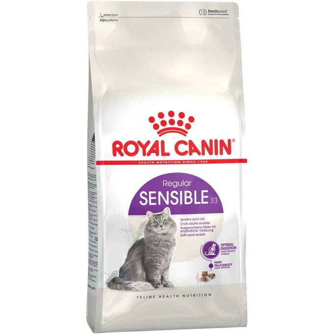 Royal Canin Sensible 33 - Kattenvoer - 400g - Ondersteuning spijsvertering