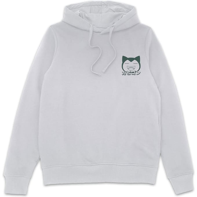 Pokémon Snorlax Hoodie - White - S