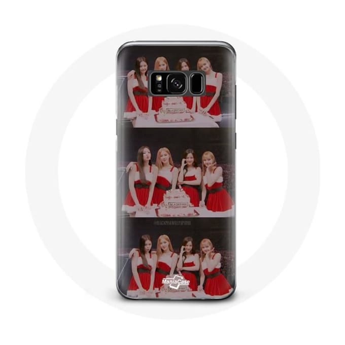 Coque pour Samsung Galaxy S8 Plus BLACKPINK Cadeau de Noël Chanson Last Christmas