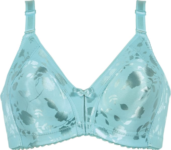 Naturana - Minimizer bh met bloemenpatroon - 5363 - Aquamarine - 80A