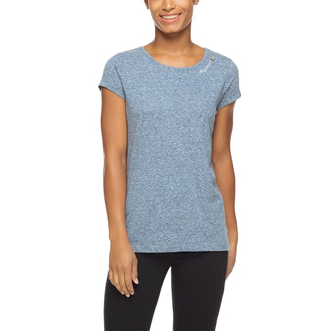 Ragwear shirt mint Blauw Gemêleerd-Xs
