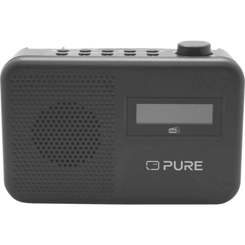 Pure Elan One2 Charcoal EU/UK/AU Zakradio DAB+, FM Bluetooth, DAB+ Zwart