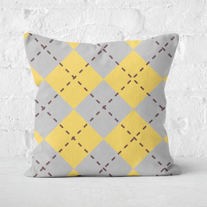 Hufflepuff 40x40cm Square Cushion Square Cushion - 40x40cm