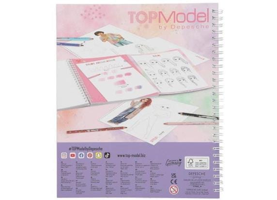 Top Model Create Your TOPModel kleurboek Kleurboeken