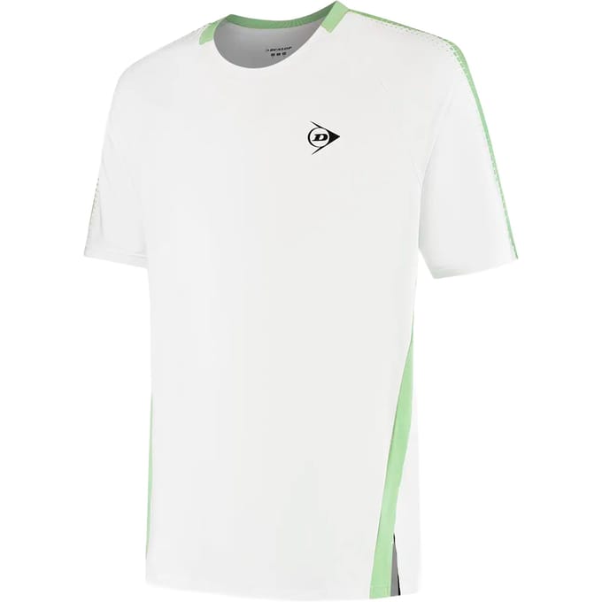 Dunlop Game T-shirt Heren-wit, groen