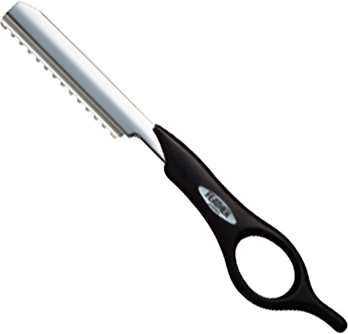 Feather Styling Razor kort Zwart