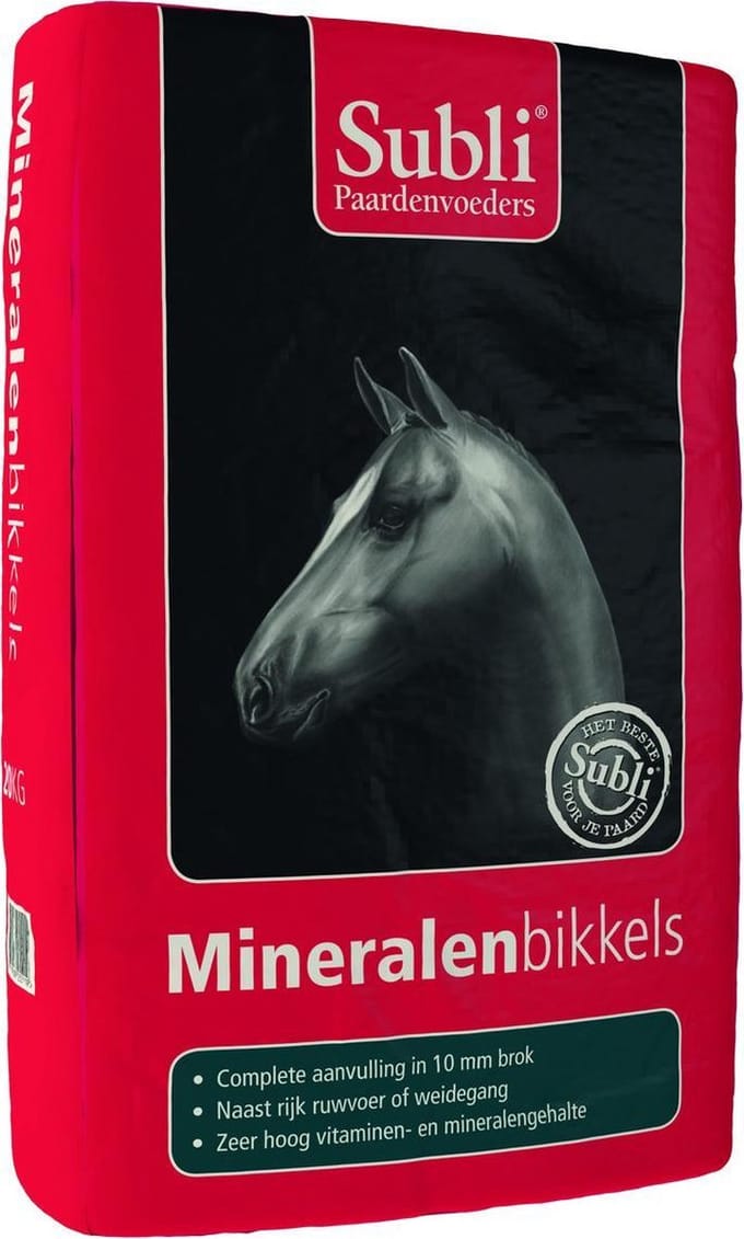 Subli Mineralenbikkels 20 kg