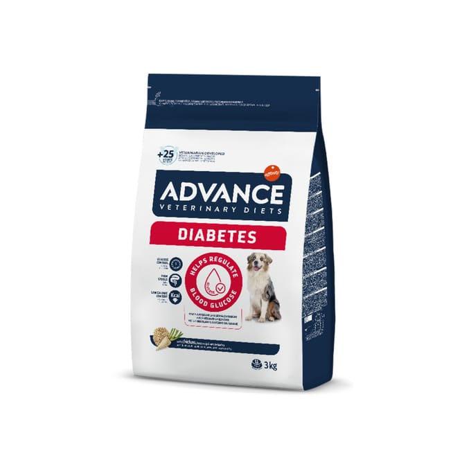 Advance Veterinary Diets Diabetes Colitis Hondenvoer - Dubbelpak: 2 x 3 kg