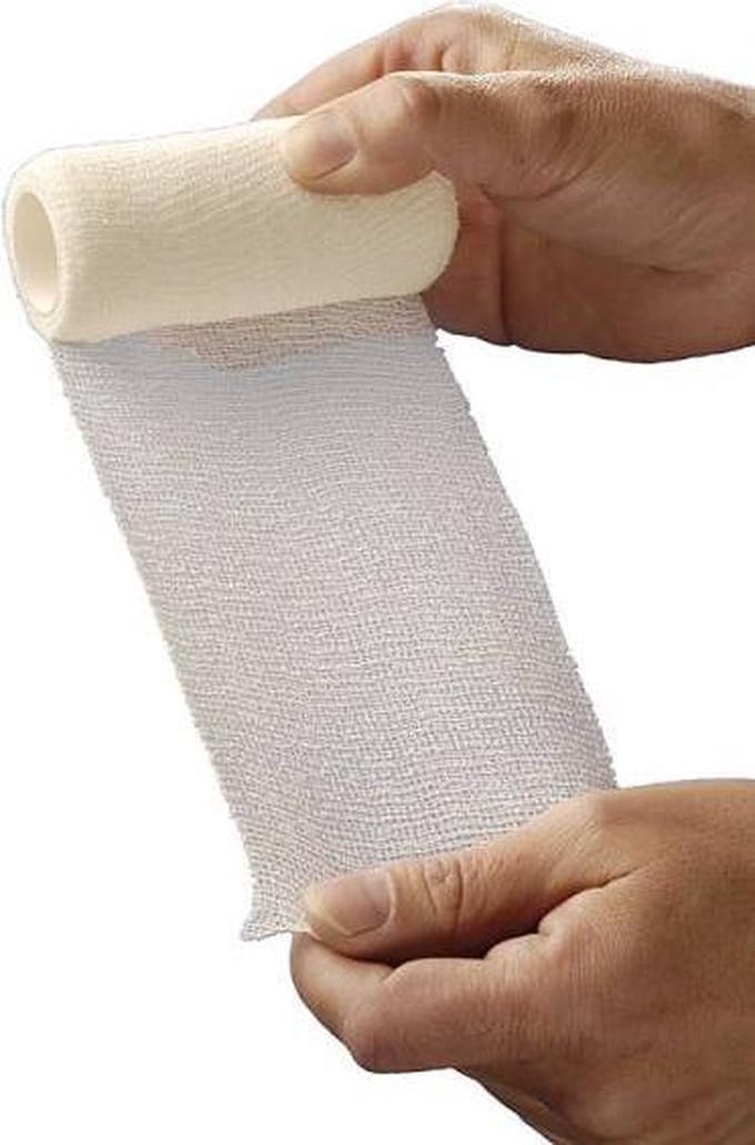 Hekahaft Cohesive windsel 4m x 4cm 5 Rol