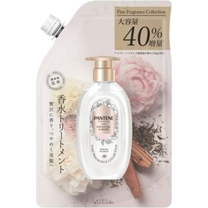 PANTENE Japan - Miracles Fine Fragrance White Tea & Peony Conditioner Refill 500g