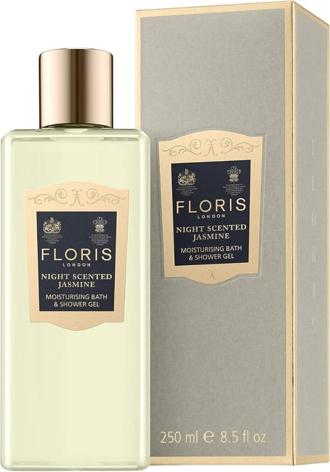Floris Night Scented Hydraterende Bad & Douchegel 250 ml | LUXE VOOR MANNEN | DOUCHEGEL | LUXE DOUCHEGEL | FLORIS PARFUM | FLORIS