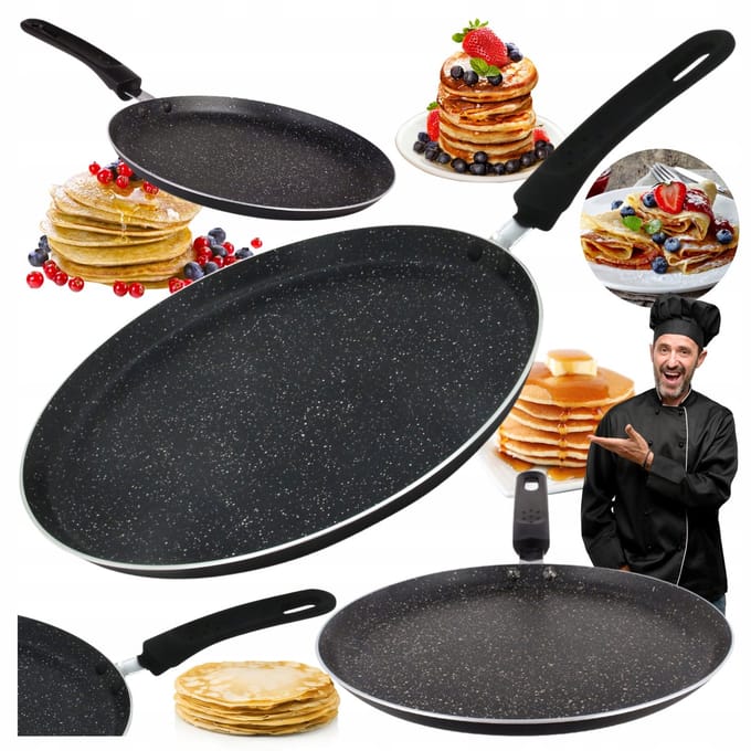 Krisberg Marmite 28cm voor Pannenkoeken - Geschikt voor Inductie