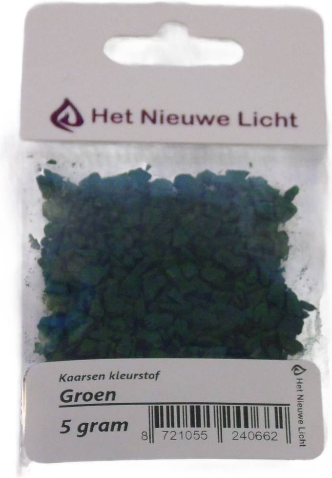 Het Nieuwe Licht ® - Kaarsen kleurstof - GROEN - 5 gram