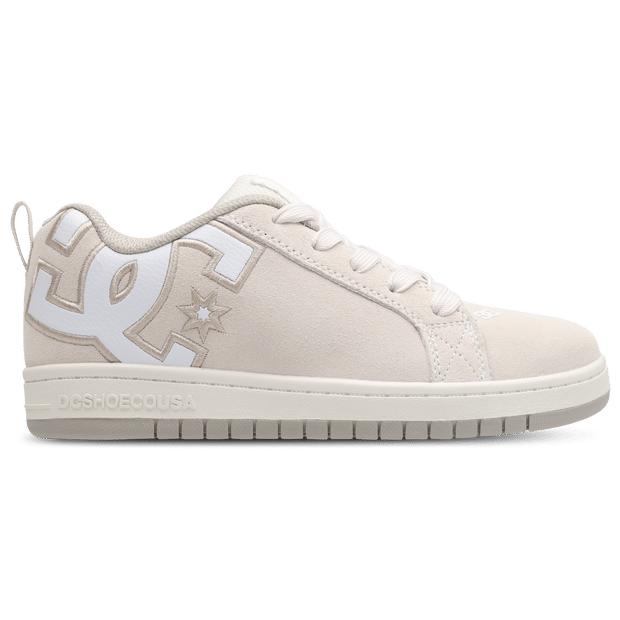 DC Shoes Court Graffik Kindersneakers - Beige - Maat 39 - Nubuck