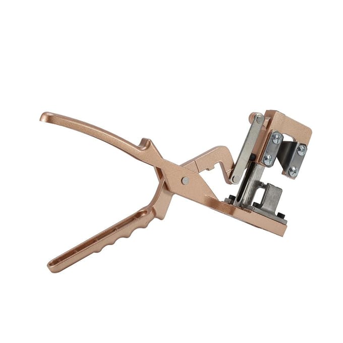 Sécateur de jardin en alliage d'aluminium pour arbres fruitiers, ciseaux, outil de coupe pour greffage, manche antidérapant beige