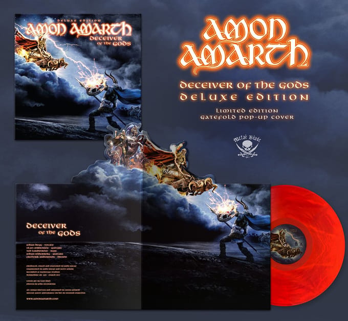 Amon Amarth LP - Deceiver of the gods - voor Geen - gekleurd