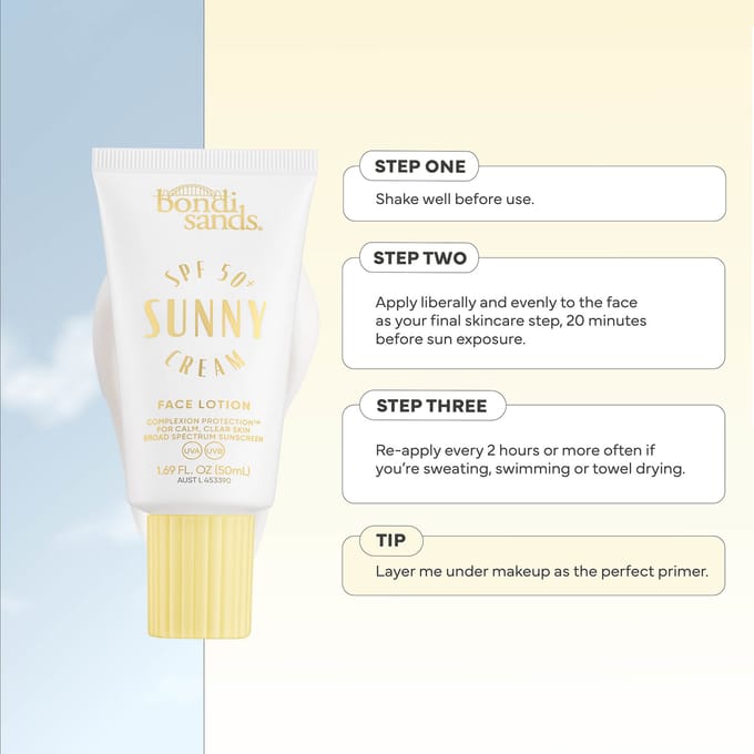 Bondi Sands Sunny SPF 50+ Face Lotion 50ml