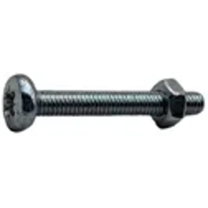 Sencys Metaalschroef+moer Ck M4x30mm Gegalvaniseerd Per 20