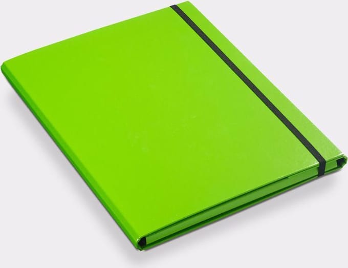 Luxe Elastomap A4 licht-groen