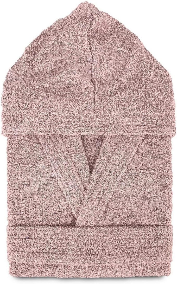 Unisex Badjas met Capuchon van Zacht en Absorbent Terry Katoen (400 g/m²)