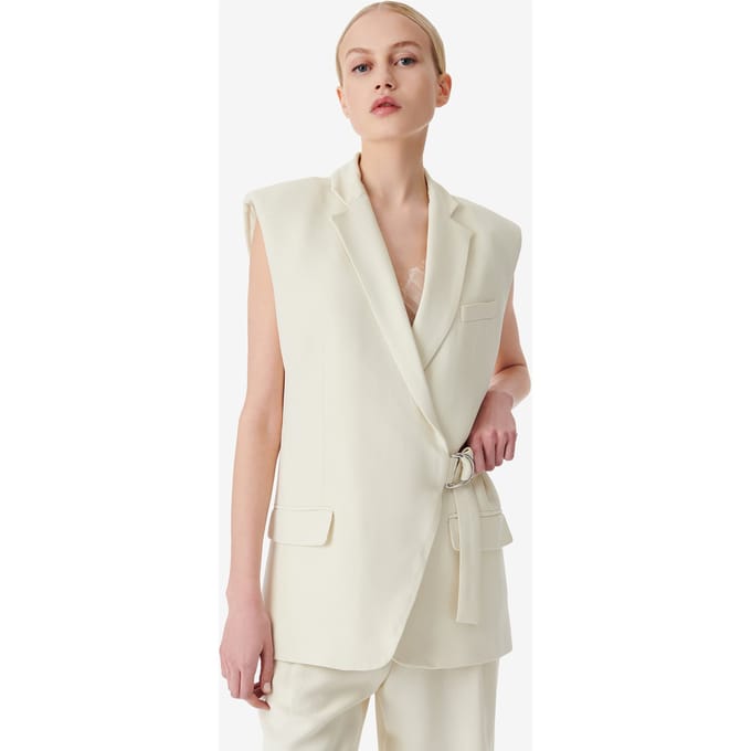 IRO Paris Dumela Off White Taglia: 34 | Gilet Outlet | Donna | Bianco