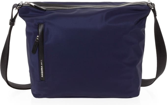 MANDARINA DUCK Schoudertas Hunter Hobo Eclipse Blauw Zwart