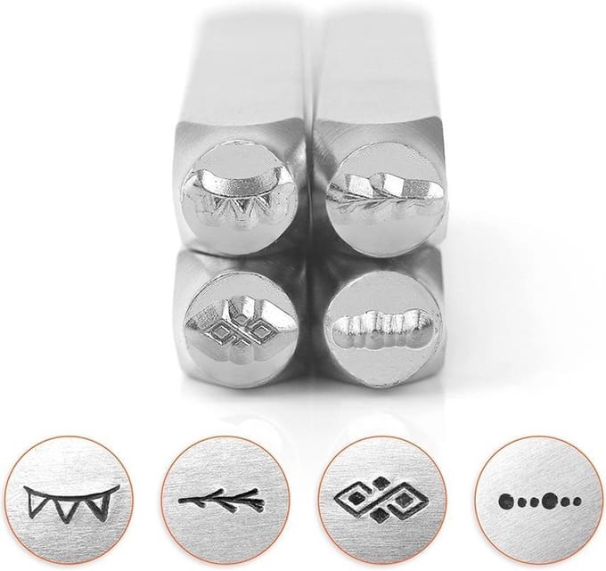 Slagstempelset Rand 2 | hoogte 6mm