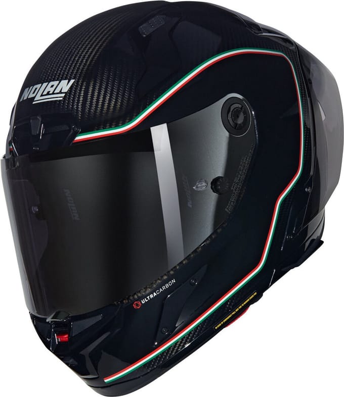 Nolan X-804 RS Asso Di Picche 341 Carbon Zwart Italia Glossy Integraalhelm - Helm
