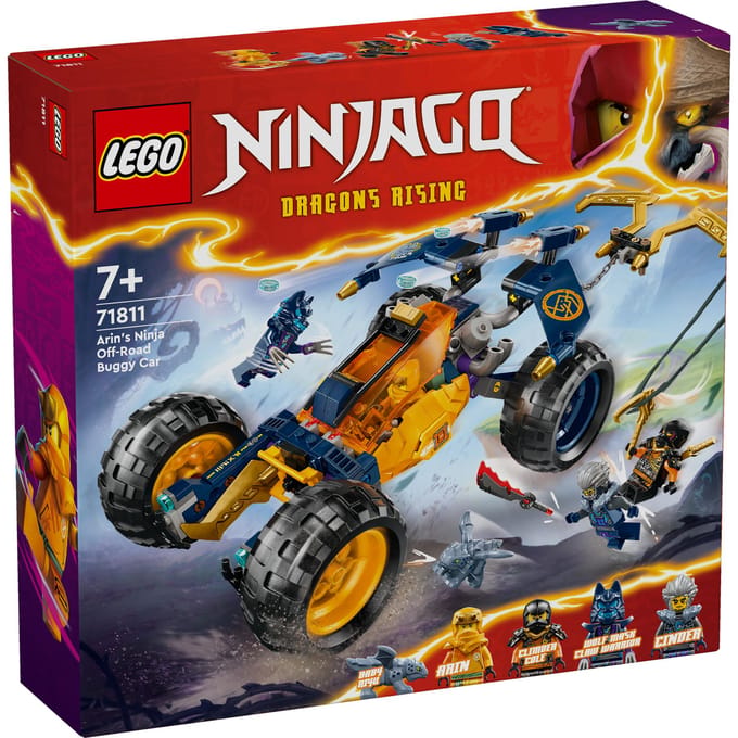 LEGO NINJAGO Arin’s Ninja Off-Road Buggy Car Toy Set 71811